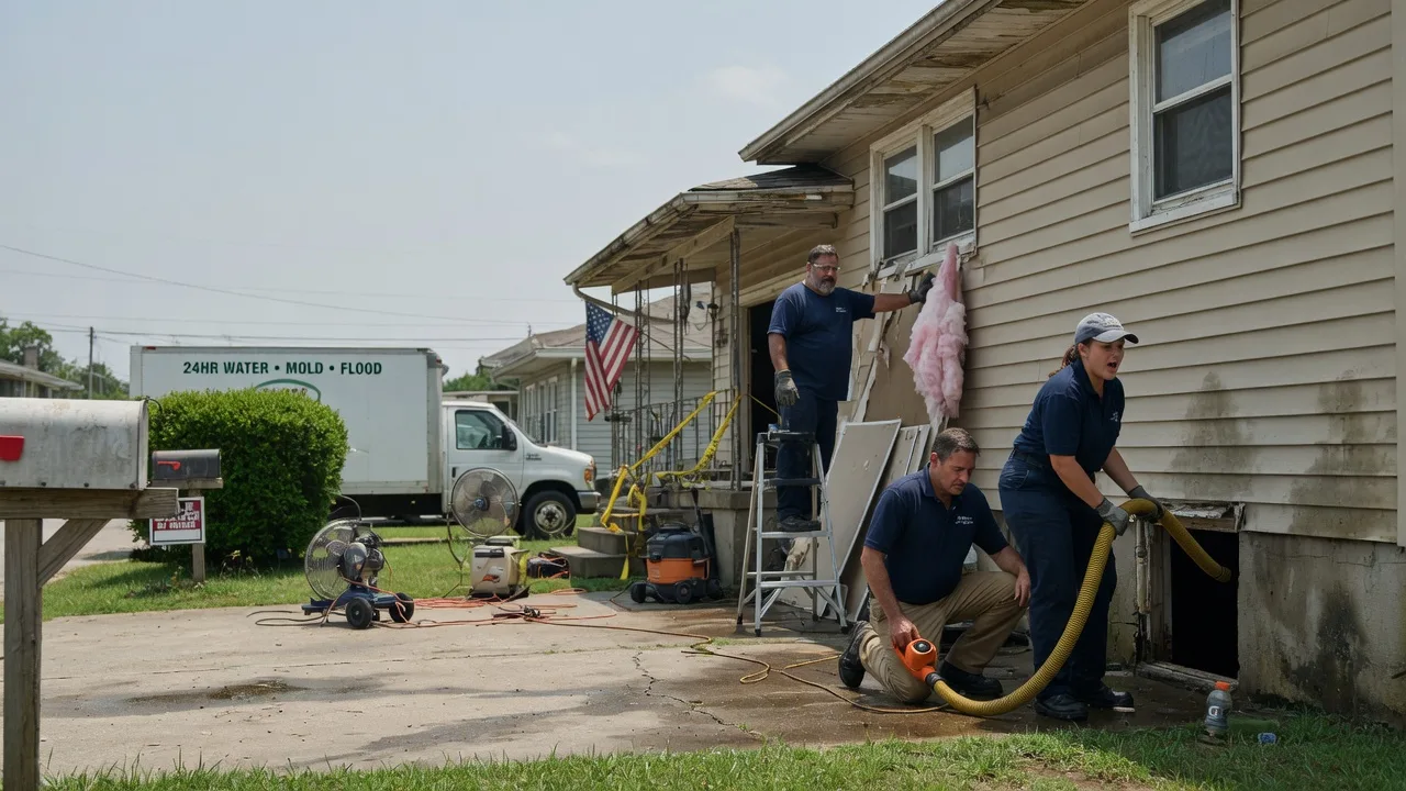 Water Damage Repair in New Germantown, PA near me